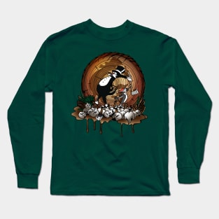 Hey Fat Cat, Stop Logging Long Sleeve T-Shirt